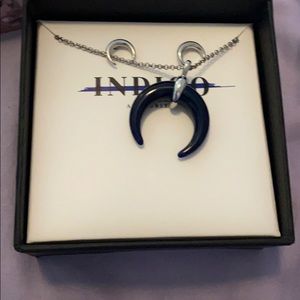 Necklace and earrings